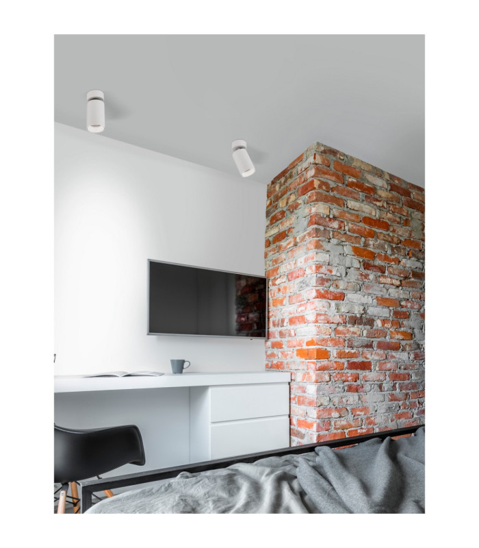 Tod Single Spotlight Sandy White GU10 1x10W-2