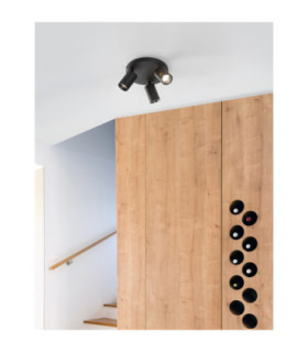 Tod Ceiling Spotlight Clusters Sandy Black GU10 3x10W-2