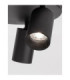 Tod Ceiling Spotlight Clusters Sandy Black GU10 3x10W-6