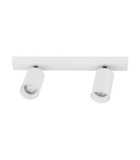 Tod Twin Ceiling Spotlight Sandy White GU10 2x10W-1