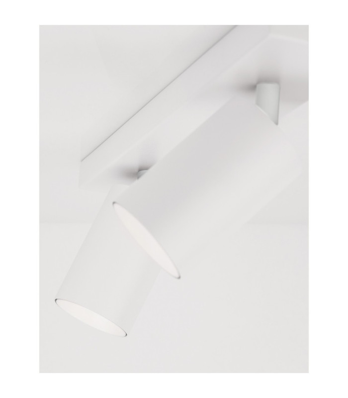 Tod Twin Ceiling Spotlight Sandy White GU10 2x10W-2