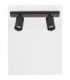 Tod Twin Ceiling Spotlight Sandy Black GU10 2x10W-3