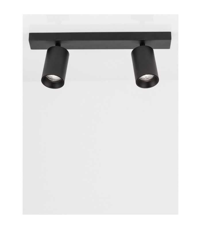 Tod Twin Ceiling Spotlight Sandy Black GU10 2x10W-4