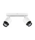 Ison Twin Ceiling Spotlight Sandy White GU10 2x10W-1