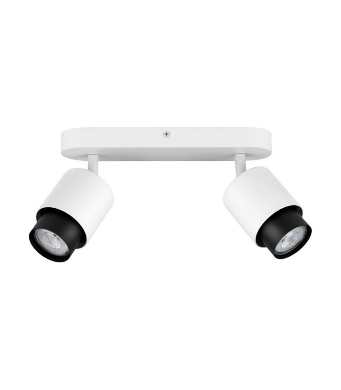 Ison Twin Ceiling Spotlight Sandy White GU10 2x10W-1
