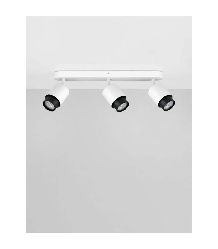 Ison Ceiling Spotlight Bar Sandy White GU10 3x10W-3