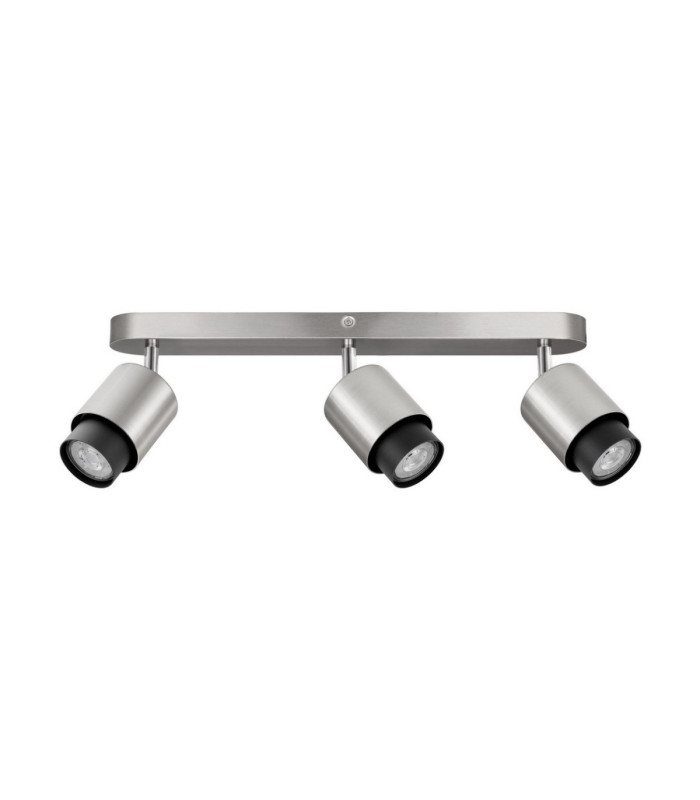 Ison Ceiling Spotlight Bar Satin Nickel GU10 3x10W-1