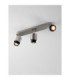 Ison Ceiling Spotlight Bar Satin Nickel GU10 3x10W-5