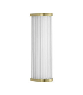 Vitree Bathroom Wall Lamp Brushed Gold LED 11W 888lm IP44 3000-4000K CCT-1