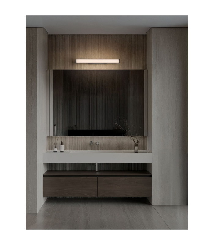 Misty Bathroom Wall Lamp Sandy Black LED 14W 910lm IP44 3000-4000K CCT-2