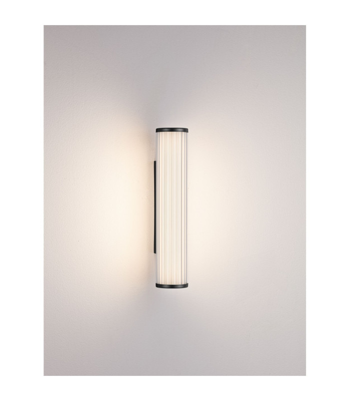 Misty Bathroom Wall Lamp Round Sandy Black LED 7W 455lm IP44 3000-4000K CCT-4
