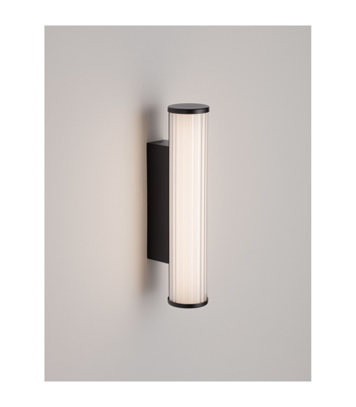 Misty Bathroom Wall Lamp Round Sandy Black LED 7W 455lm IP44 3000-4000K CCT-6
