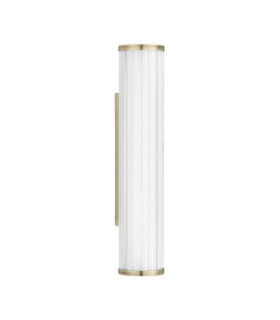 Misty Bathroom Wall Lamp Round Brushed Gold LED 7W 455lm IP44 3000-4000K CCT-1