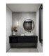 Misty Bathroom Wall Lamp Sandy Black LED 7W 455lm IP44 3000-4000K CCT-2
