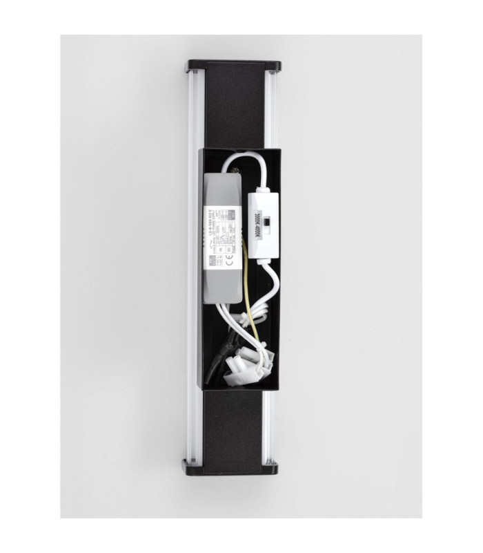 Misty Bathroom Wall Lamp Sandy Black LED 7W 455lm IP44 3000-4000K CCT-7