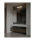 Misty Bathroom Over Mirror Light Sandy Black LED 17W 1105lm IP44 3000-4000K CCT-2