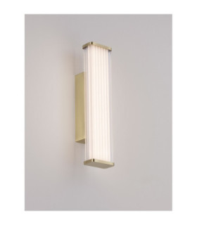 Misty Bathroom Wall Lamp Brushed Gold LED 7W 455lm IP44 3000-4000K CCT-2