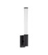 Alto Bathroom Wall Lamp Matt Black Clear LED 8W 603lm IP44 3000K-1