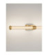 Alto Bathroom Over Mirror Light Brass Gold Clear LED 12W 936lm IP44 3000K-5