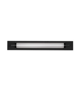 Fasko Bathroom Over Mirror Light Matt Black White LED 13W 747lm IP44 3000K-1