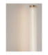 Alto Bathroom Wall Lamp Brass Gold Clear LED 8W 603lm IP44 3000K-6