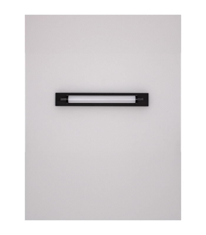 Fasko Bathroom Over Mirror Light Matt Black White LED 13W 747lm IP44 3000K-4