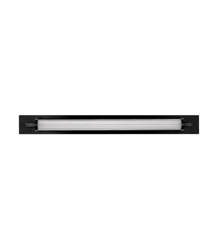 Fasko Bathroom Over Mirror Light Matt Black White LED 16W 1019lm IP44 3000K-1