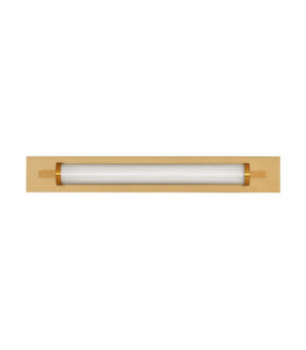 Fasko Bathroom Over Mirror Light Brass Gold White LED 13W 908lm IP44 3000K-1