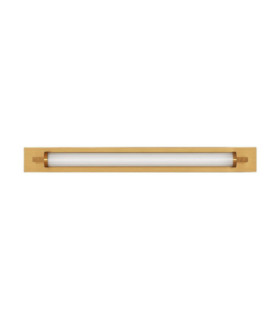 Fasko Bathroom Over Mirror Light Brass Gold White LED 16W 1148lm IP44 3000K-1