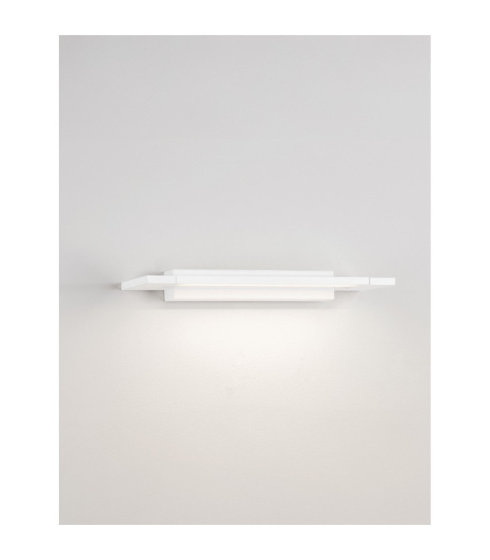 Livo Bathroom Over Mirror Light Sandy White LED 10W 650lm IP44 3000-4000K CCT-4