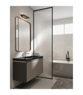 Livo Bathroom Over Mirror Light Sandy Black LED 10W 650lm IP44 3000-4000K CCT-2