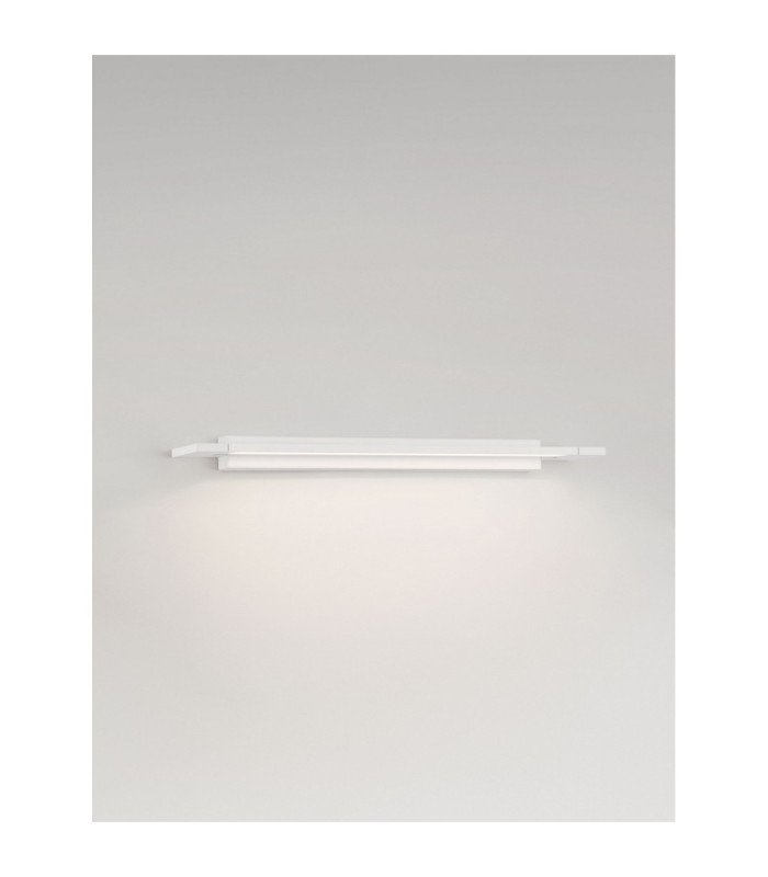 Livo Bathroom Over Mirror Light Sandy White LED 18W 1170lm IP44 3000-4000K CCT-4