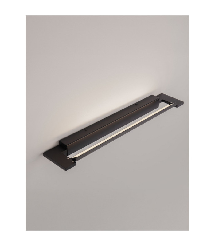 Livo Bathroom Over Mirror Light Sandy Black LED 18W 1170lm IP44 3000-4000K CCT-5