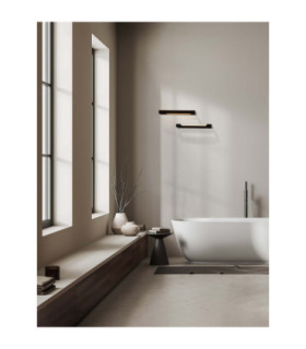 Arga Bathroom Wall Lamp Sandy Black LED 12W 1100lm 3000K IP44-2