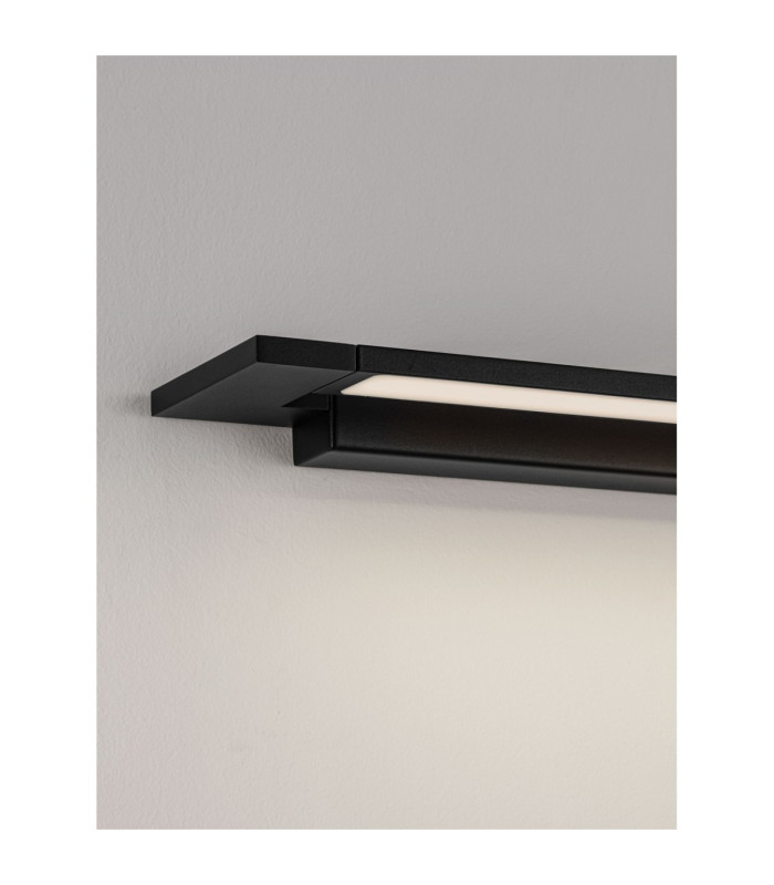 Livo Bathroom Over Mirror Light Sandy Black LED 18W 1170lm IP44 3000-4000K CCT-6