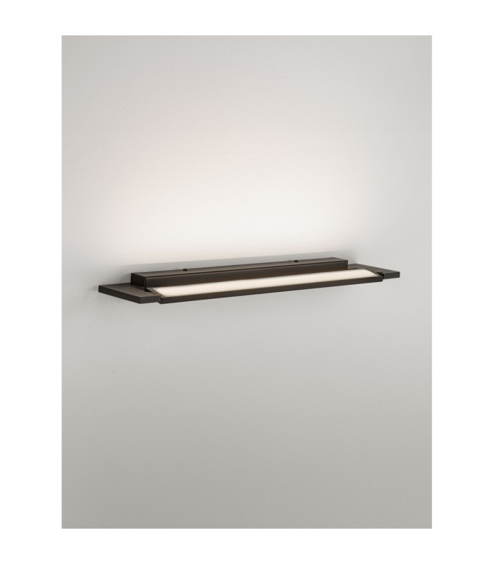 Livo Bathroom Over Mirror Light Sandy Black LED 18W 1170lm IP44 3000-4000K CCT-8