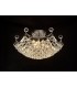 Flush Ceiling 6 Light Polished Chrome, Crystal - 2