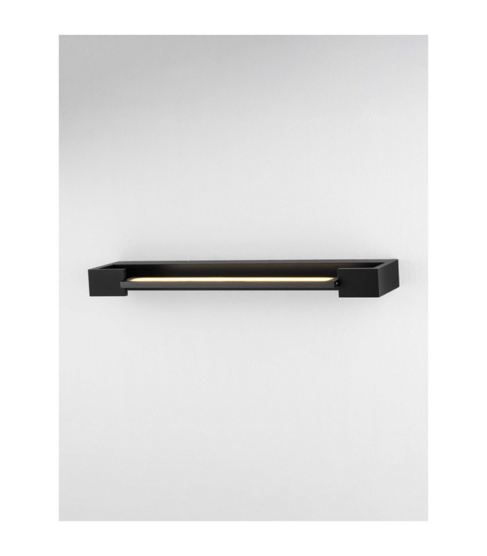 Arga Bathroom Wall Lamp Sandy Black LED 12W 1100lm 3000K IP44-4
