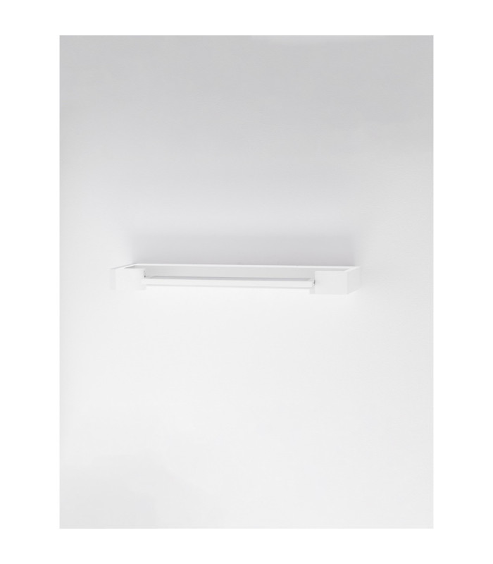 Arga Bathroom Over Mirror Light Sandy White LED 12W 1100lm 3000K IP44-3