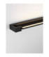 Arga Bathroom Over Mirror Light Sandy Black LED 17W 1400lm 3000K IP44-6