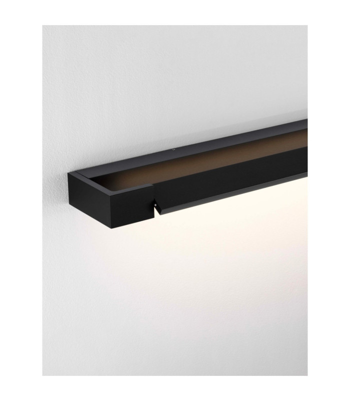 Arga Bathroom Over Mirror Light Sandy Black LED 17W 1400lm 3000K IP44-7