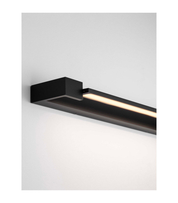 Arga Bathroom Over Mirror Light Sandy Black LED 17W 1400lm 3000K IP44-8