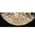 Flush Ceiling 6 Light Polished Chrome, Crystal - 5