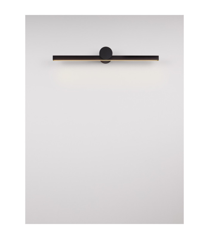 Breggo Bathroom Over Mirror Light Sandy Black LED 12W 669lm 3000K IP54-4