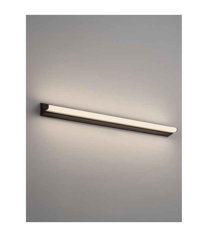 Endo Bathroom Over Mirror Light Sandy Black LED 17W 1360lm IP44 3000-4000K CCT-6