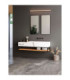 Endo Bathroom Over Mirror Light Matt Black LED 26W 2637lm 3000K IP44-2