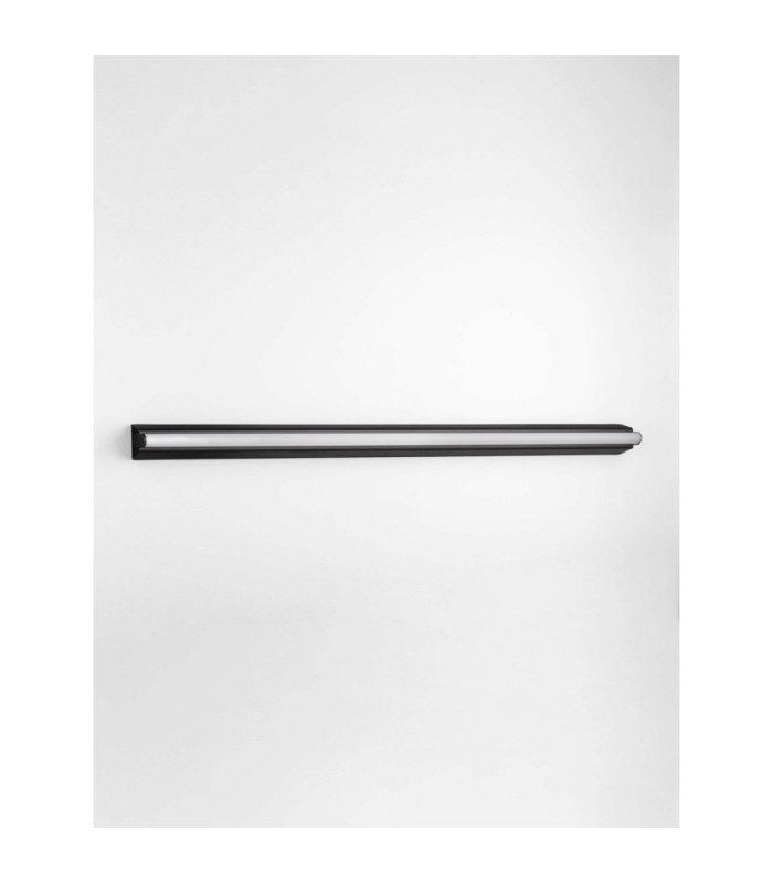 Endo Bathroom Over Mirror Light Matt Black LED 26W 2637lm 3000K IP44-3