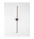 Aden Bathroom Wall Lamp Sandy Black LED 15W 372lm 3000K IP44-4