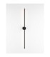 Aden Bathroom Wall Lamp Sandy Black LED 15W 372lm 3000K IP44-8
