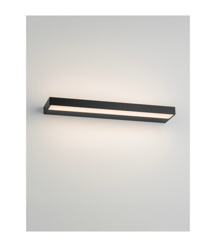 Gioco Bathroom Wall Lamp Sandy Black LED 8W 520lm IP44 2700-3000-4000K-2